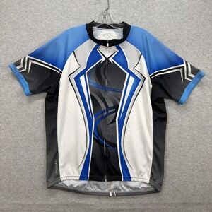 Primal Wear Cycling Jersey Mens XL Full Zip Short Sleeve Performance Bike Racing